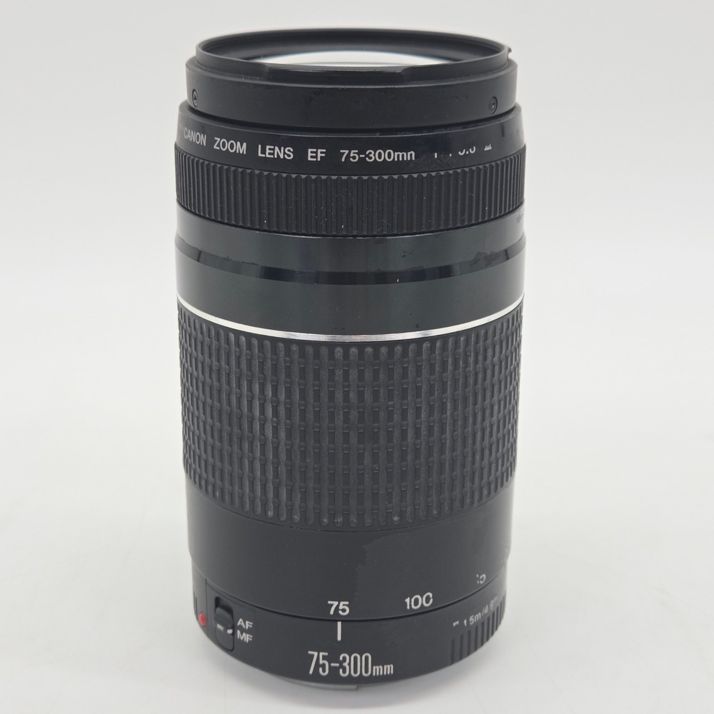 Canon EF 75-300mm f/4-5.6 III Telephoto Zoom Lens for EOS DSLR Cameras Black